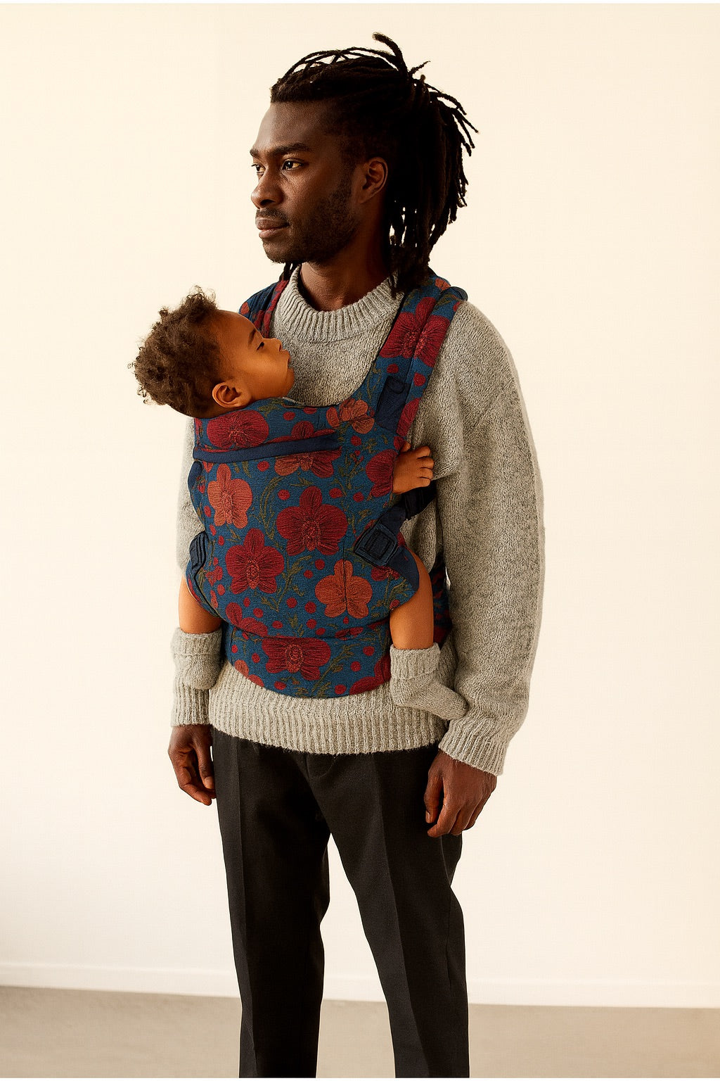 Orchid Waterproof and UVA/UVB 50+ Resistant Neoprene Baby Carrier